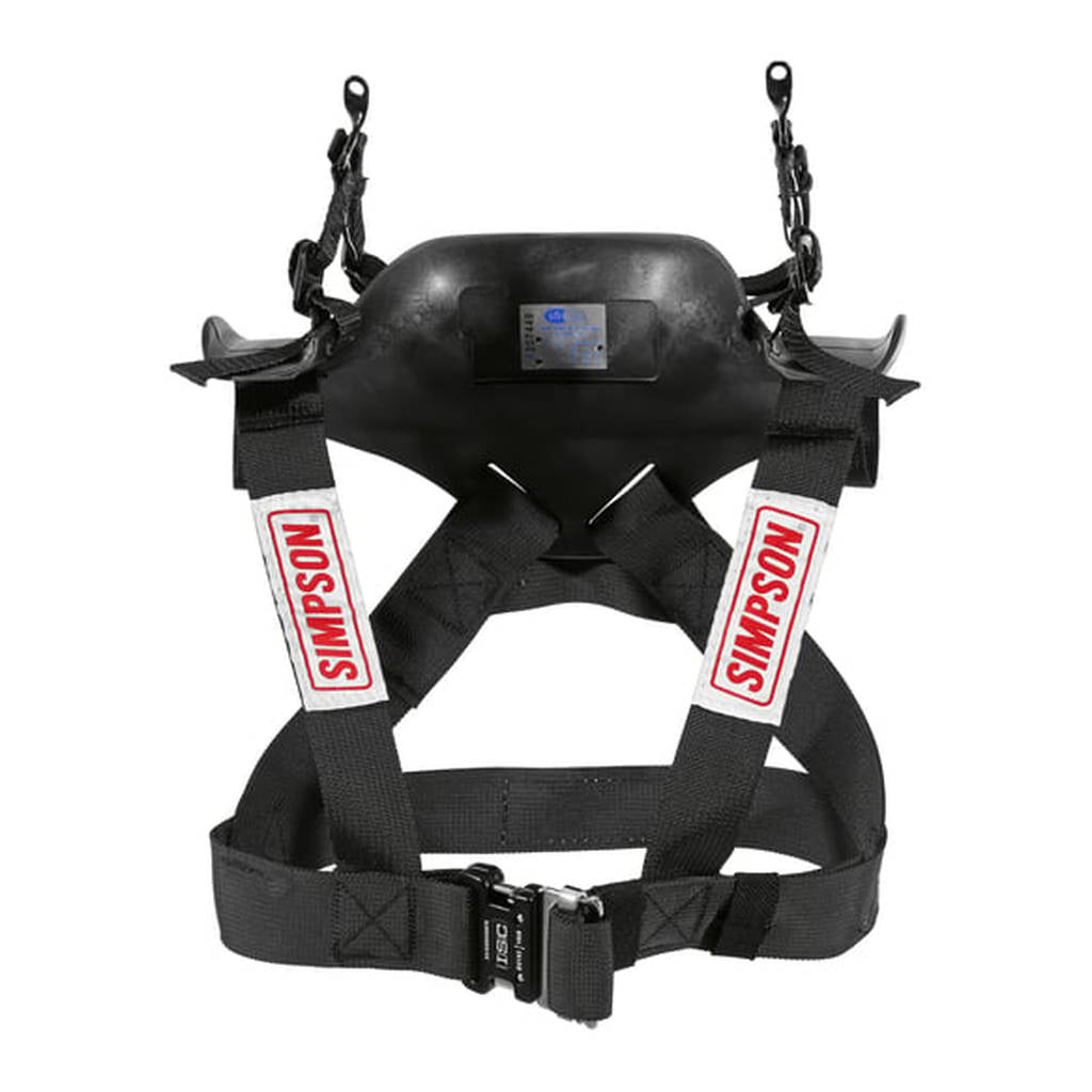 Simpson HS.LRG.11.M61.FIA Захист шиї Hybrid Sport LARGE (Регульований розсувний ремінь зі швидкоз'ємними кріпленнями для шолома M61) Photo-3