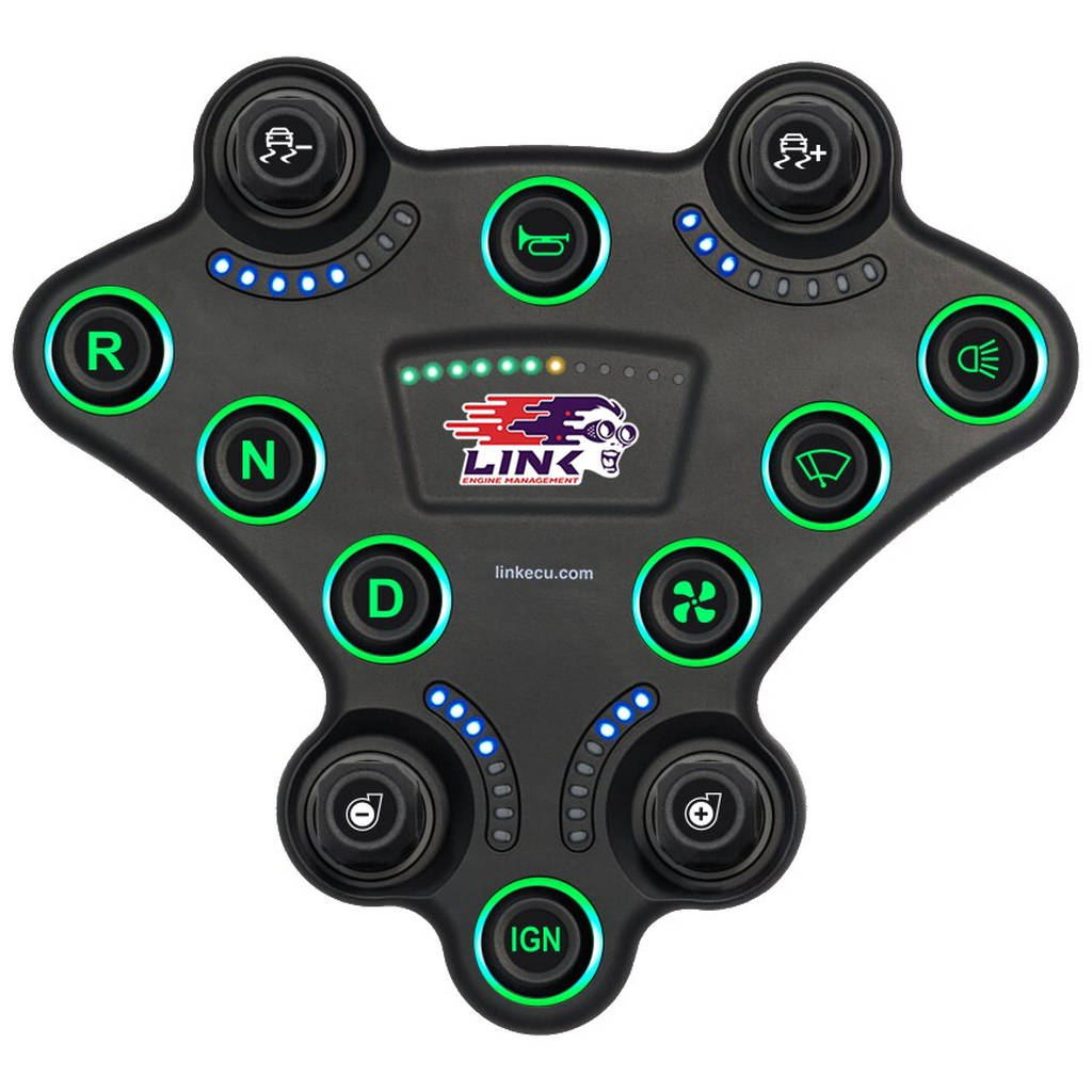 Link ECU 101-0332 Кнопкова панель на рульовому колесі з шиною CAN Racepad Photo-2