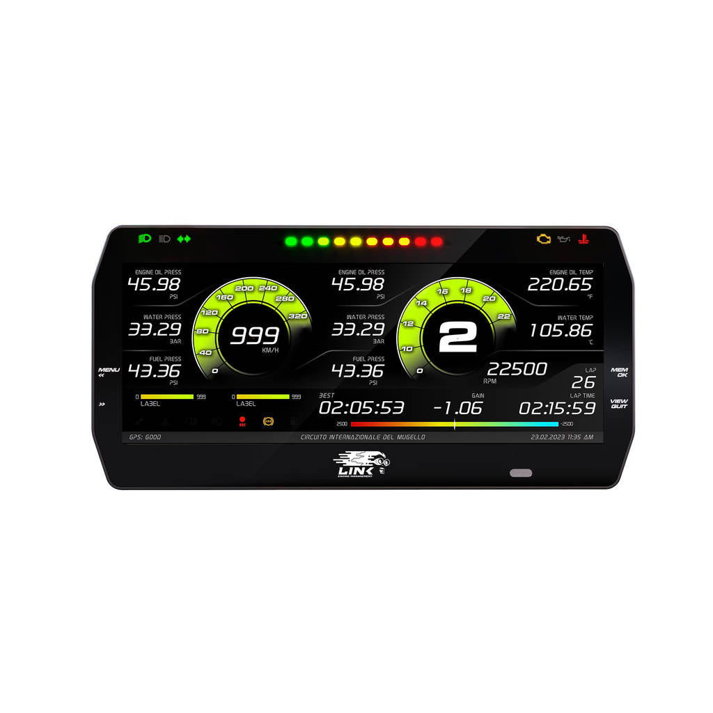 Link ECU 100-0176 Приладова панель Link MXT Strada 10-дюймова для вулиці Photo-1