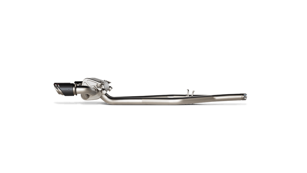 AKRAPOVIC S-AR/TI/6H Вихлопна система Slip-On Line (Titanium) ALFA ROMEO Stelvio Quadrifoglio 2017-2020 Photo-1