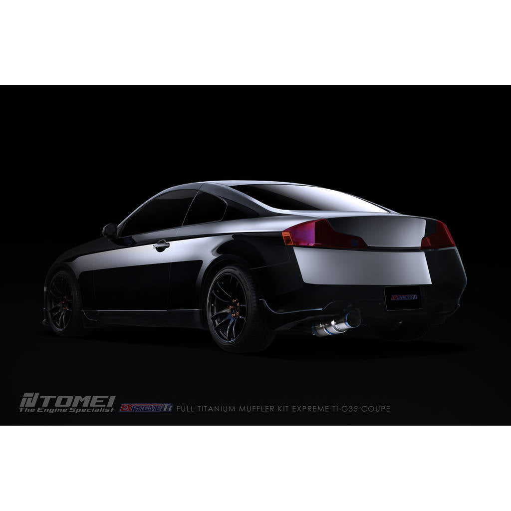 TOMEI TB6090-NS04G Комплект вихлопу EXPREME Ti (титановий) для INFINITI G35 COUPE Photo-2