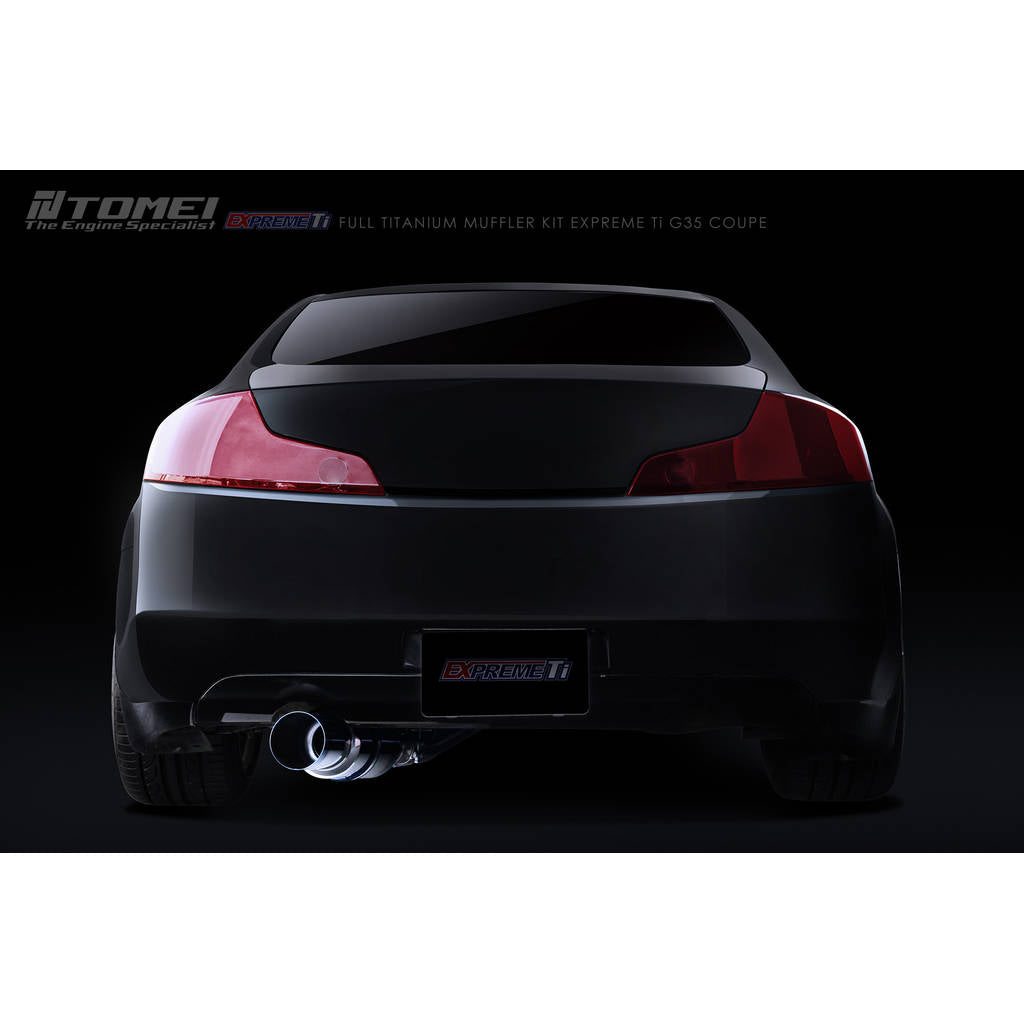 TOMEI TB6090-NS04G Комплект вихлопу EXPREME Ti (титановий) для INFINITI G35 COUPE Photo-3