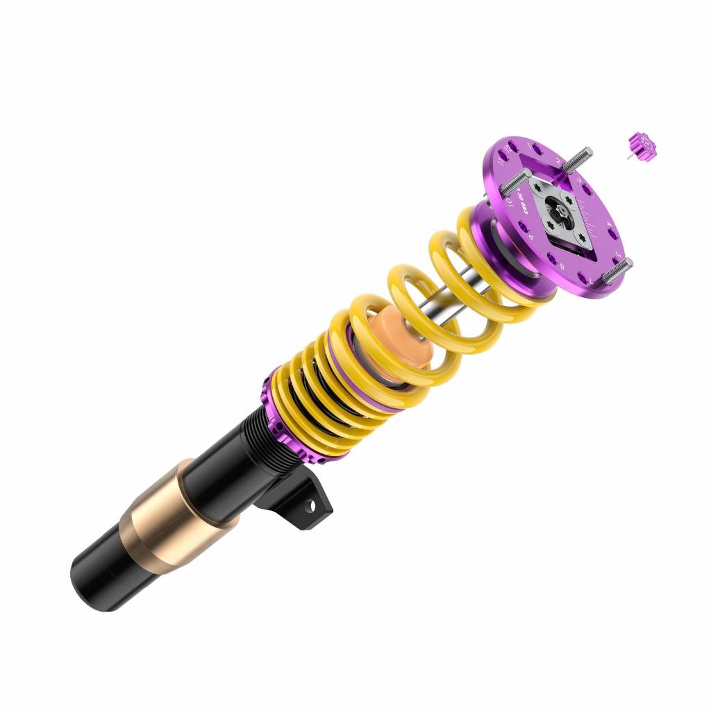 KW 39590034 Комплект койловерів V3 RACING для RENAULT Clio 3 RS 2006-2010 Photo-2