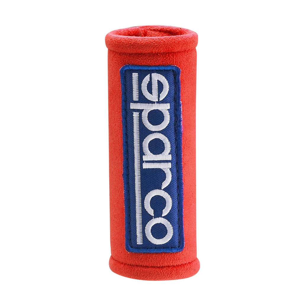 SPARCO 01099RS Накладки на ручку гальма стоянки/кермо SPARCO MINI, червоний, 2 шт Photo-0