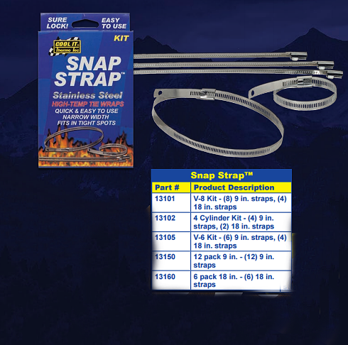 THERMO-TEC 13150 Хомут сталевий 9 "-12шт Photo-0