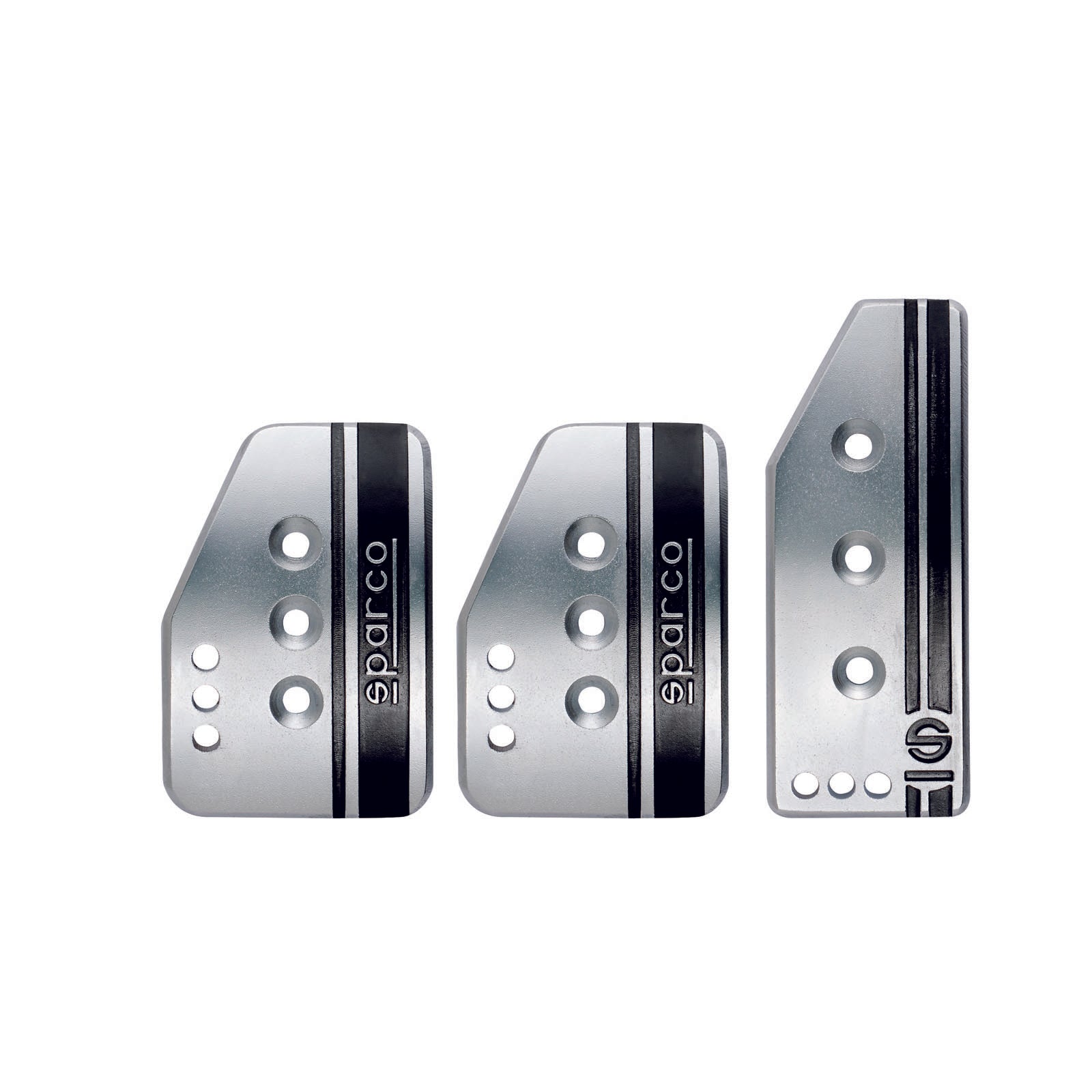 SPARCO 037879IT01 Накладки на педалі SETTANTA сірий, короткі (3 штуки) Photo-0