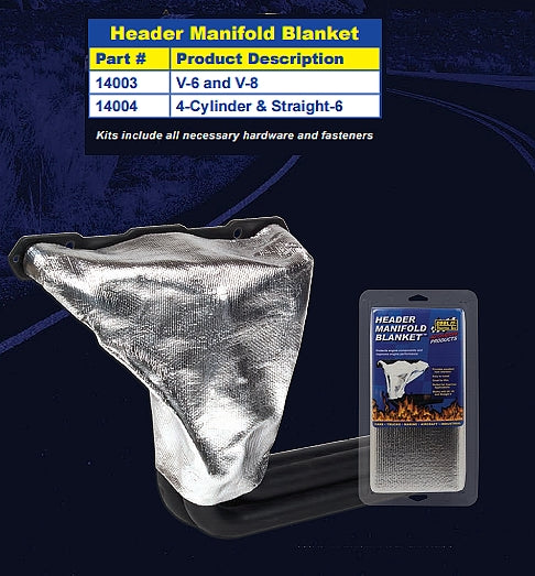 THERMO-TEC 14003 Чохол на випускний коллектор V6, V8 Photo-0