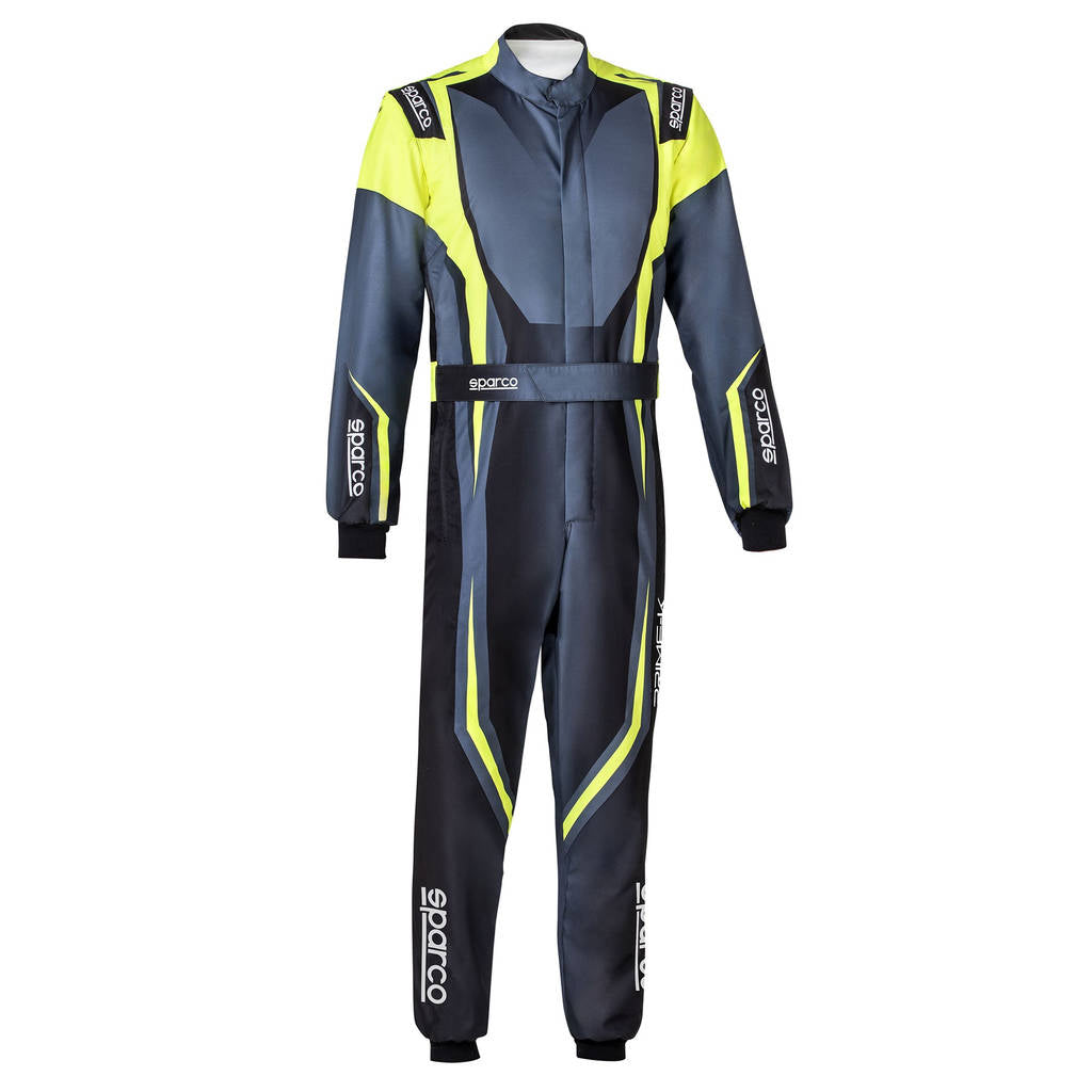 SPARCO 002310130NRGF Костюм для картингу K46 Prime K Чорний/Жовтий флуо 130 Photo-0