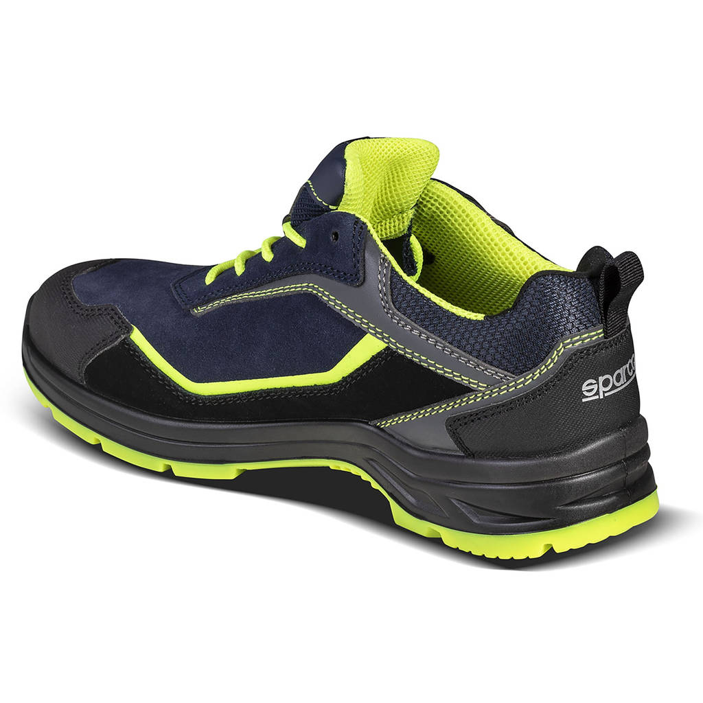 SPARCO 0753744BMGF Черевики Indy Baltimora S3 ESD Синій морський/Жовтий флуо 44 Photo-1