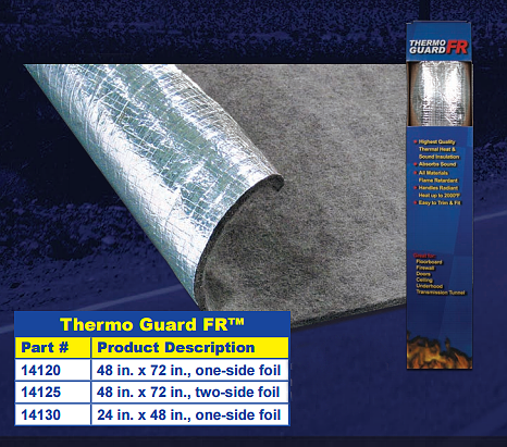 THERMO-TEC 14120 Шумоізоляція 24 in. x 48 in. Photo-0