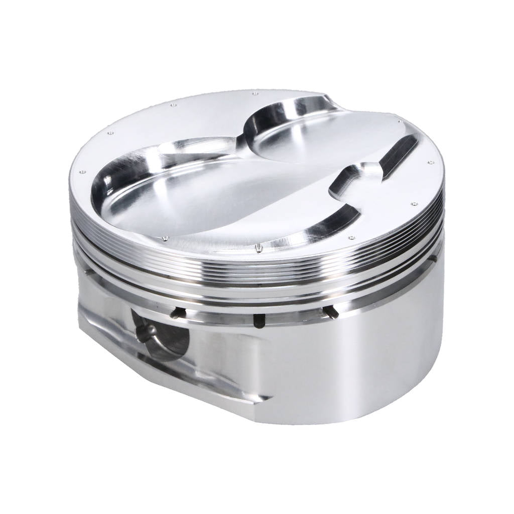 JE 377990R Поршень (діаметр 4.135″, комп. висота 1.100″, -4.50 куб.см) для двигуна CHEVROLET Small Block Photo-6