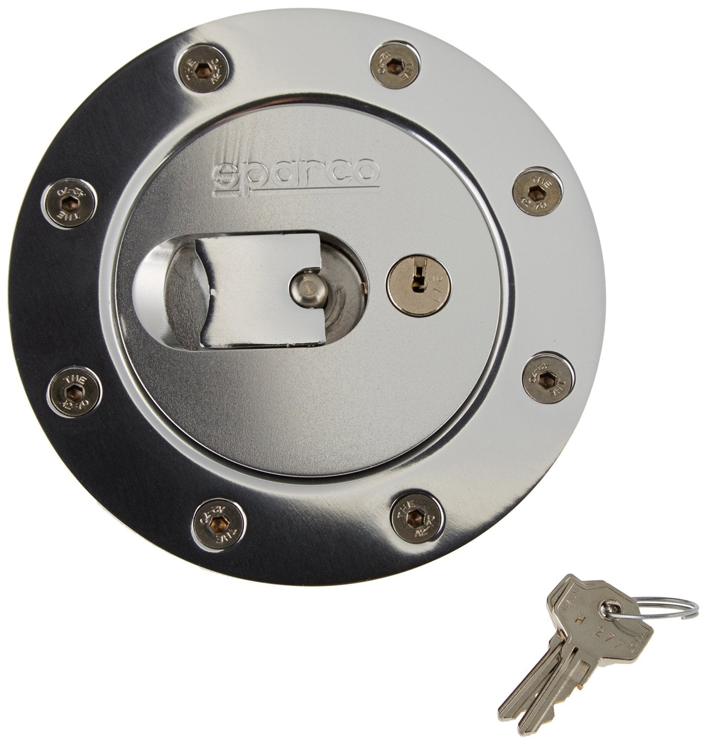SPARCO 27004OA Лючок бензобака, матовий, з ключем Photo-0
