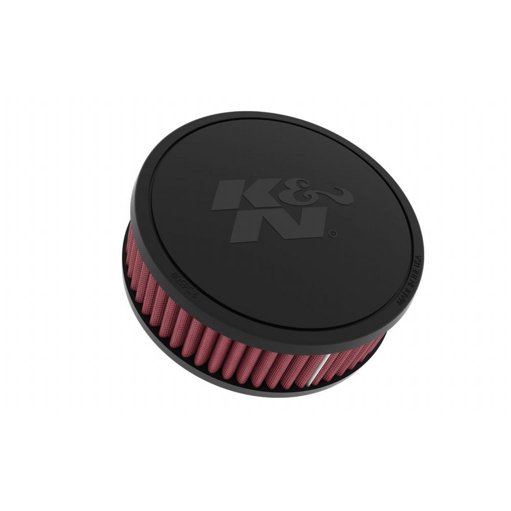 K&N RU-045V Універсальний повітряний фільтр із затискачем 2-1/16" O/S FLG, 6"D, 2"H, W/VENT Photo-0