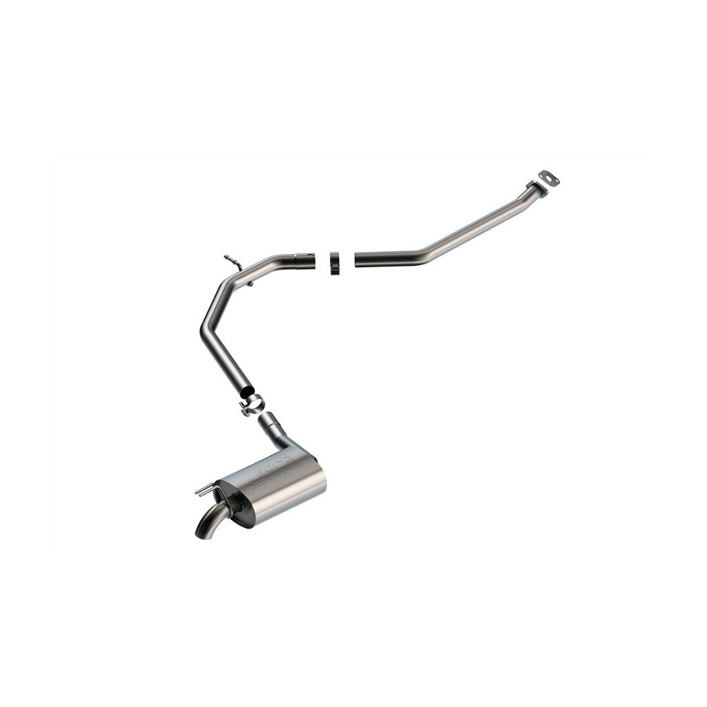 BORLA 140968 Вихлопна система Cat-back S-Type 2.25" S TD Наконечники: 2.25" Поворотні для KIA K5 GT-Line 2021-2024 Photo-0