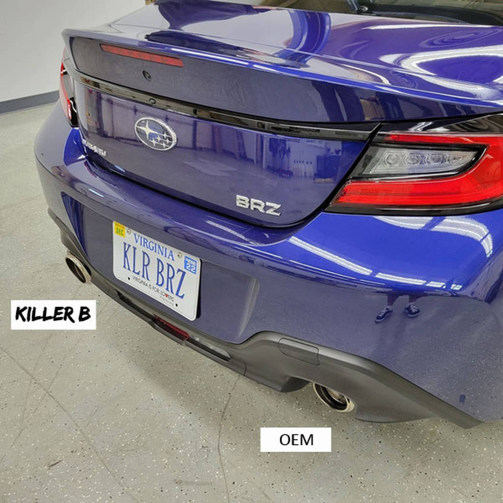 Killer B Motorsport LLC EXTP22 Подовжувачі наконечників для SUBARU BRZ / TOYOTA GR86 2022+ Photo-1