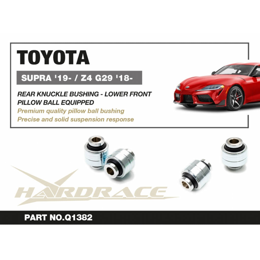 HARDRACE Q1382 Задній сайлентблок кулака (нижній передній) 2 шт для TOYOTA Supra (J29) 2019+ / BMW Z4 (G29) 2018+ Photo-1