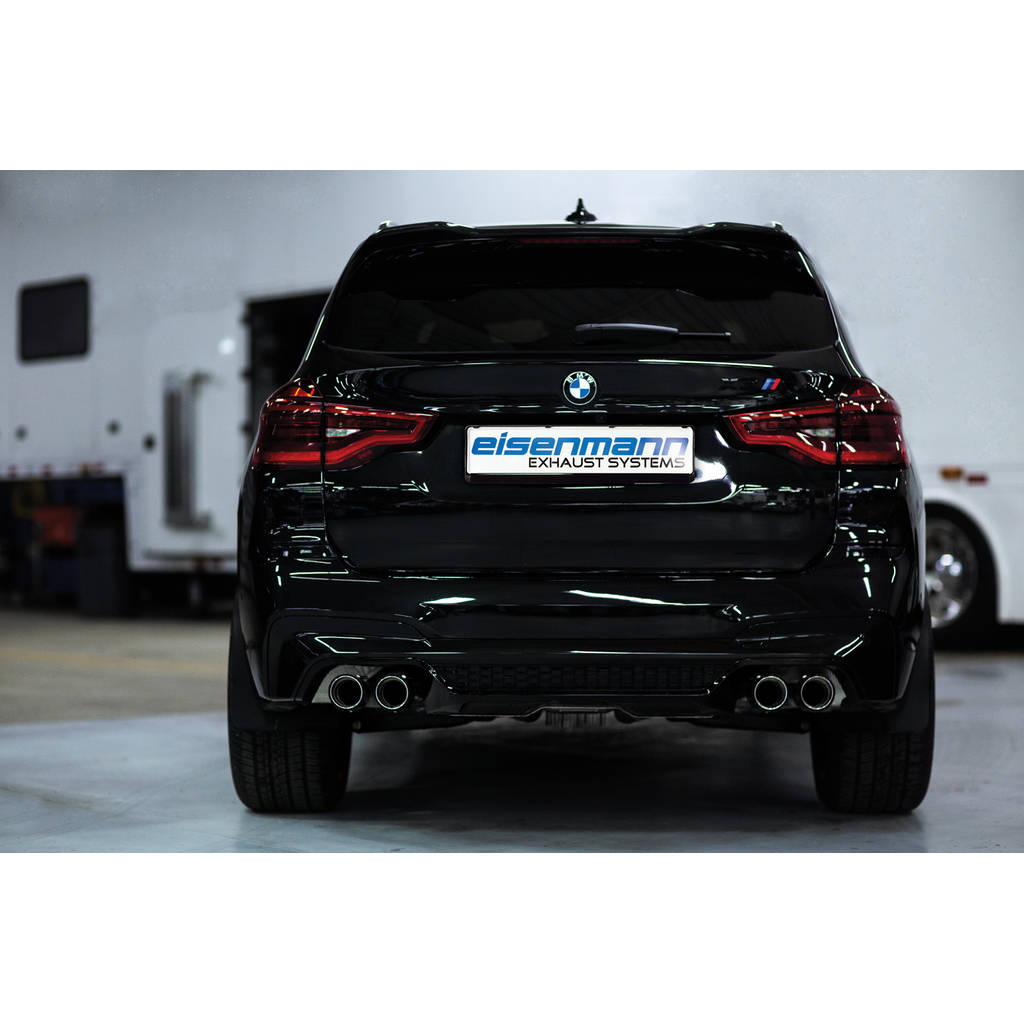 EISENMANN B3344.20904.22 Задній глушник Race 4 x 90 мм Чорний алюміній для BMW X (F97) X3M Photo-7