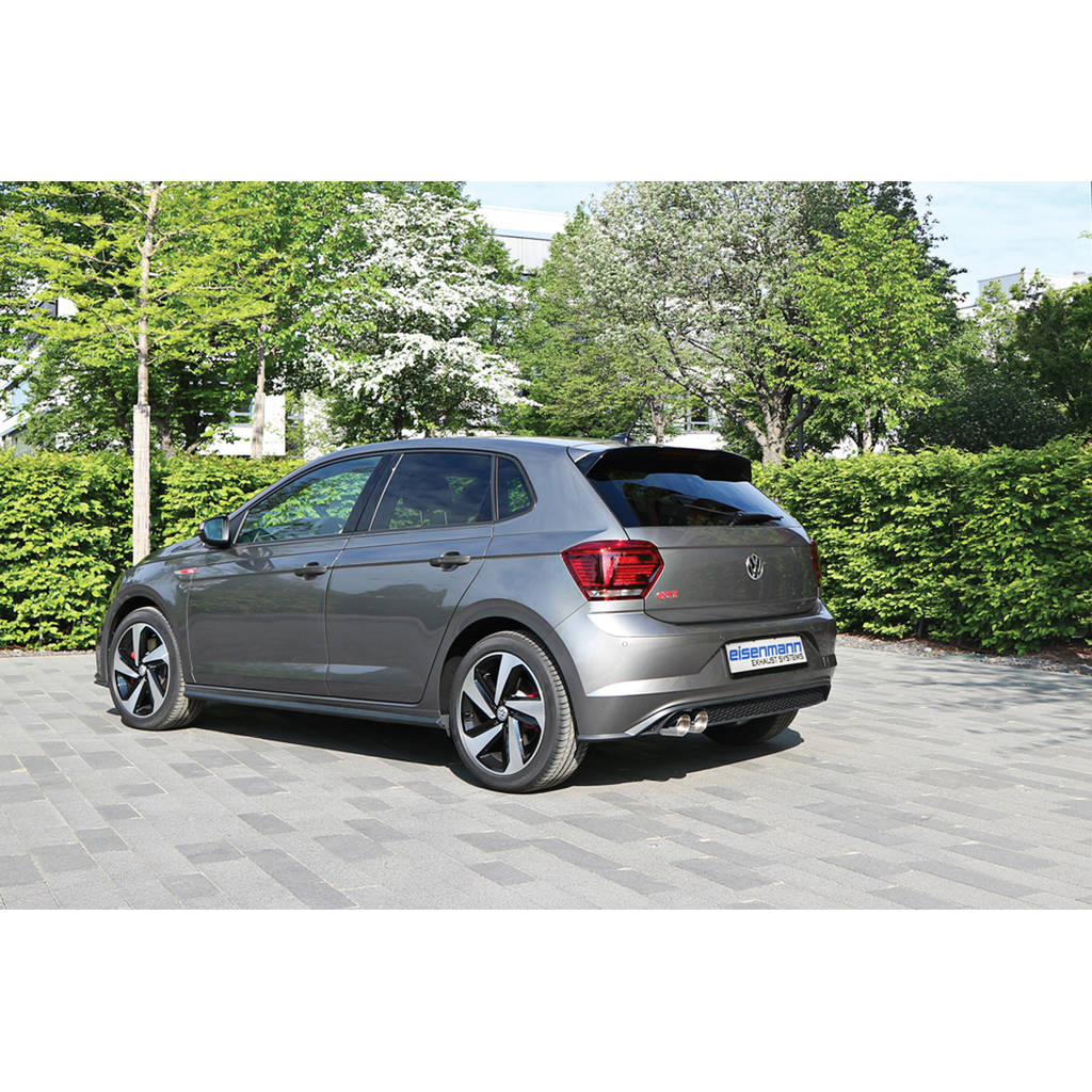 EISENMANN V2900.00832 Вихлопна система Кат-бек Sport 2 x 83 мм для VW Polo VI GTi 2.0 TSI Photo-0