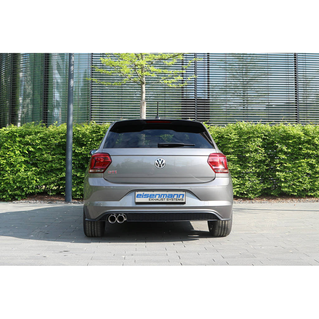 EISENMANN V2900.00832 Вихлопна система Кат-бек Sport 2 x 83 мм для VW Polo VI GTi 2.0 TSI Photo-1