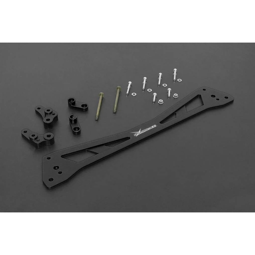 HARDRACE 7542-BLK Посилювальна розпірка підрамника, чорна, 5 шт для HONDA Civic 1992-1996 / CRX 1992-1998 Photo-0