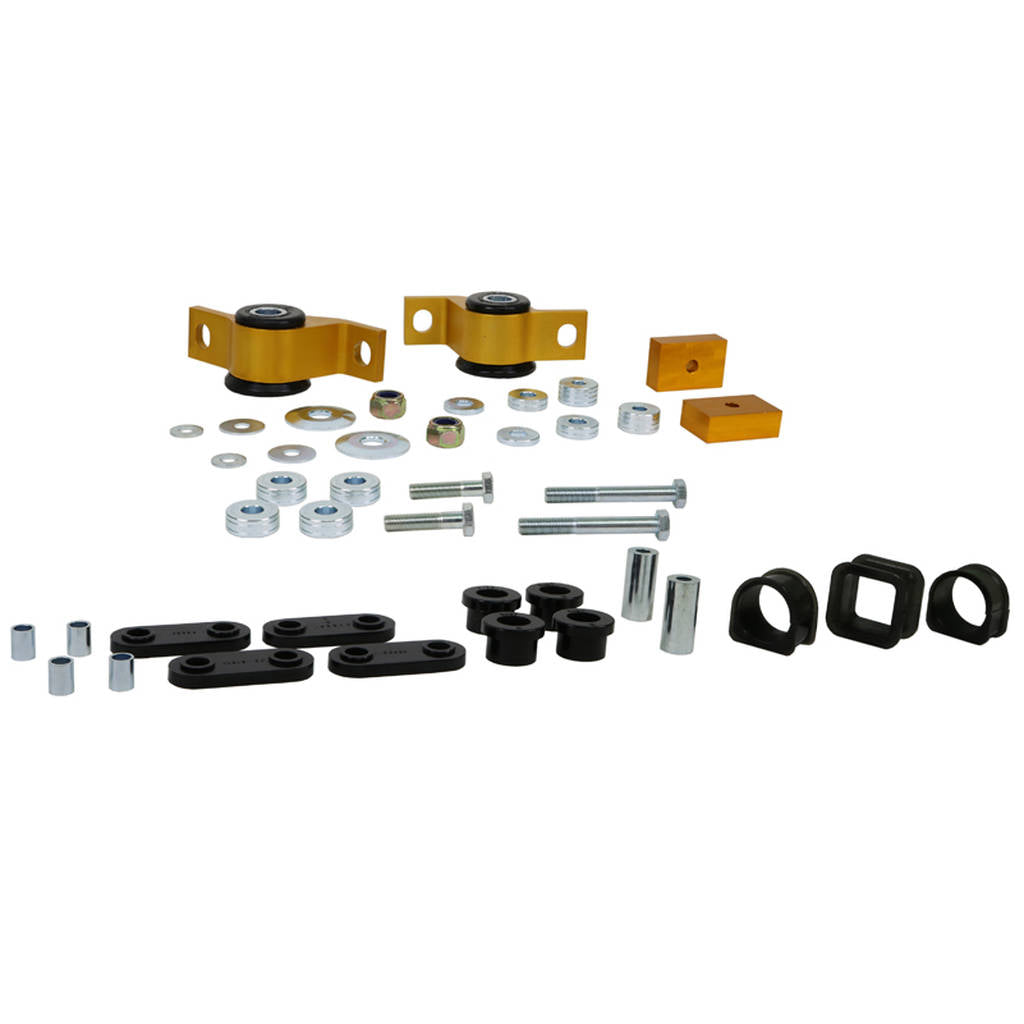 WHITELINE WEK076 Передній базовий комплект втулок для Subaru Impreza GD incl WRX/STi Photo-0
