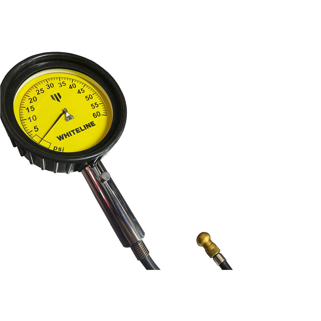 WHITELINE WTK005 Манометр тиску в шинах 4 дюйми 0-60 psi Photo-1