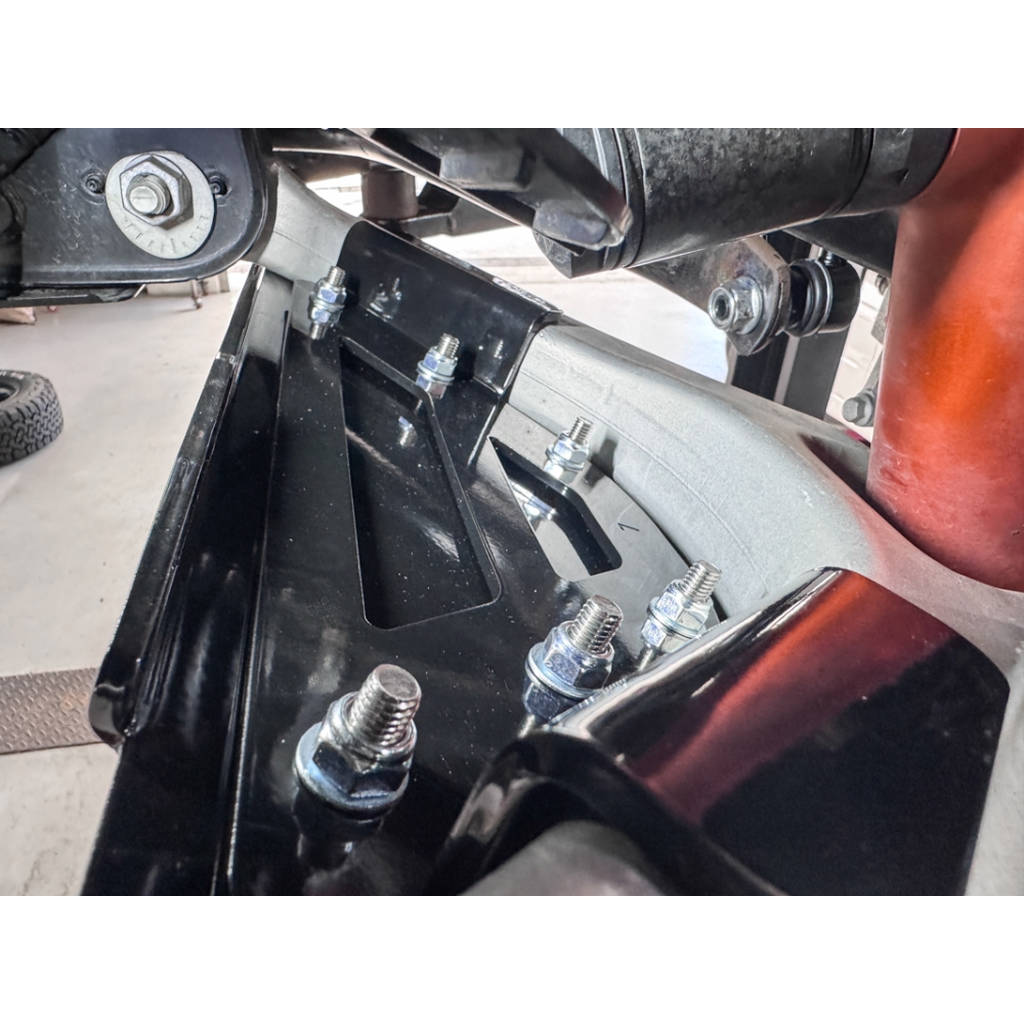 HARDRACE Q1404 Front Lower Arm Skid Plate 2pcs for FORD Ranger Raptor 2022- Photo-9