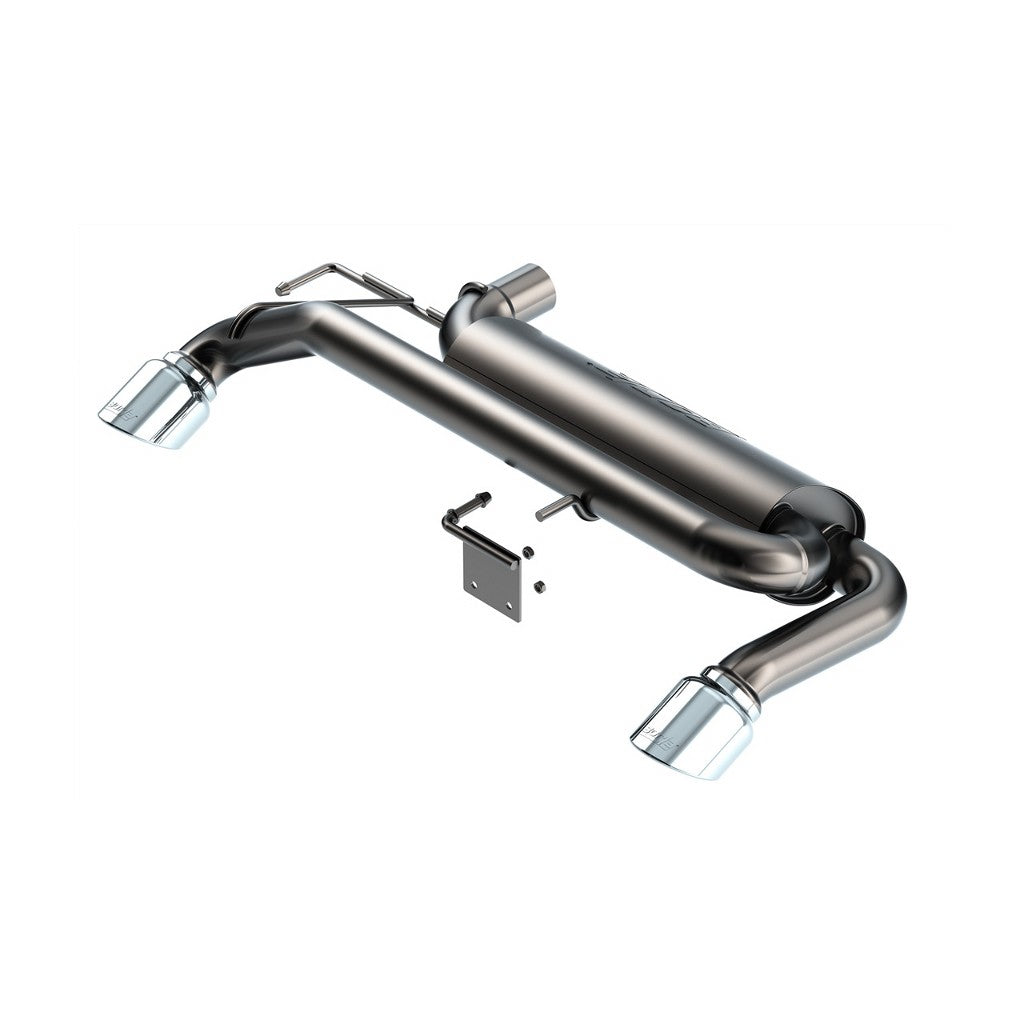 BORLA 11975 Вихлопна система Axle-Back 2.75", 2.50", ATAK (4.0" RD X 4.75" наконечники) для FORD Bronco 2.3L i4 2021-2023 Photo-0