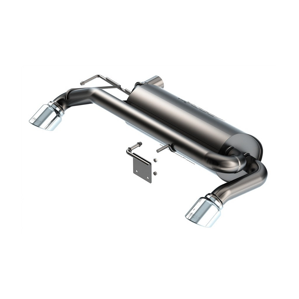BORLA 11978 Вихлопна система Axle-Back 2.75", 2.50", ATAK (4.0" RD X 4.75" наконечники) для FORD Bronco 2.7L V6 2021-2023 Photo-0