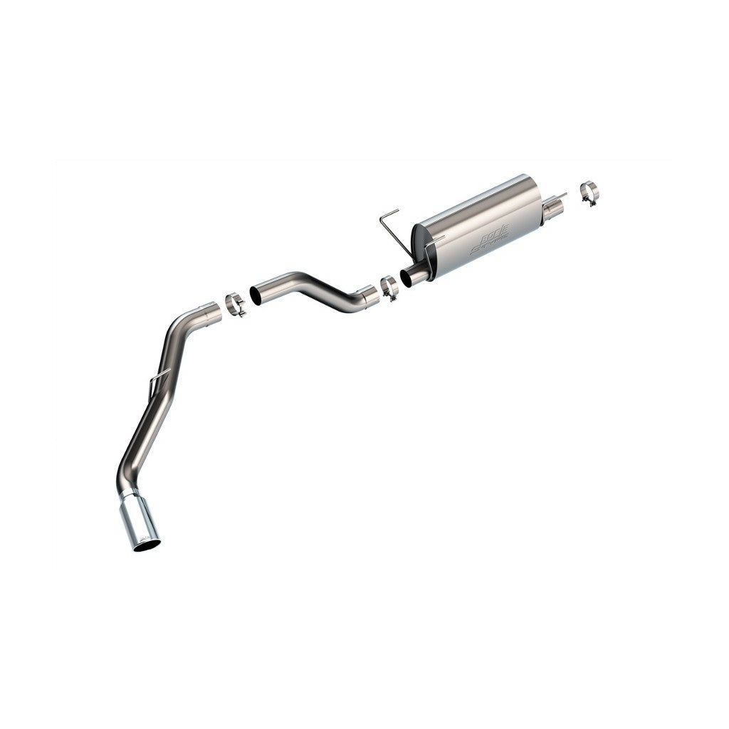 BORLA 140851 Вихлопна система Cat-Back 3.5", S-Type (5" RD X 13.5" наконечники) для DODGE RAM 2500 / 3500 6.4L V8 2019-2024 Photo-0