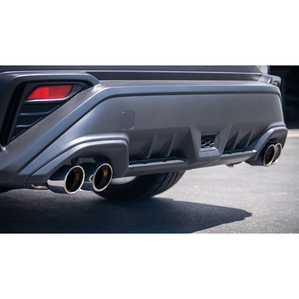 BORLA 140907 Вихлопна система Cat-Back 3", 2.25", S-Type (3.5" поліровані наконечники) для SUBARU WRX 2.4L Turbo 2022-2023 Photo-2