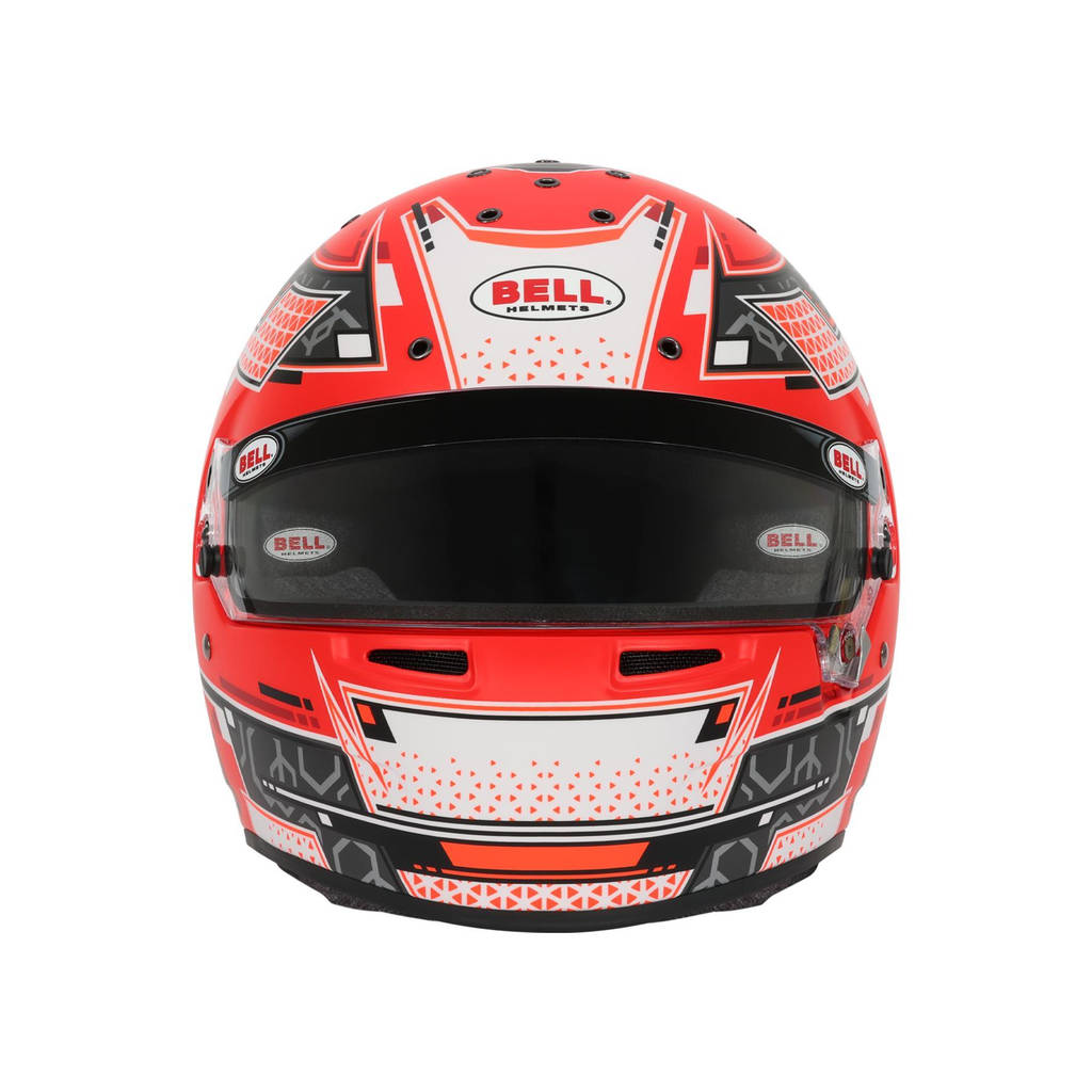 BELL 1310B71 Закритий шолом RS7 Pro Stamina HANS, Антрацит / Червоний, FIA 8859-2024 / SA2020, Розмір 54 (6 3/4) Photo-6