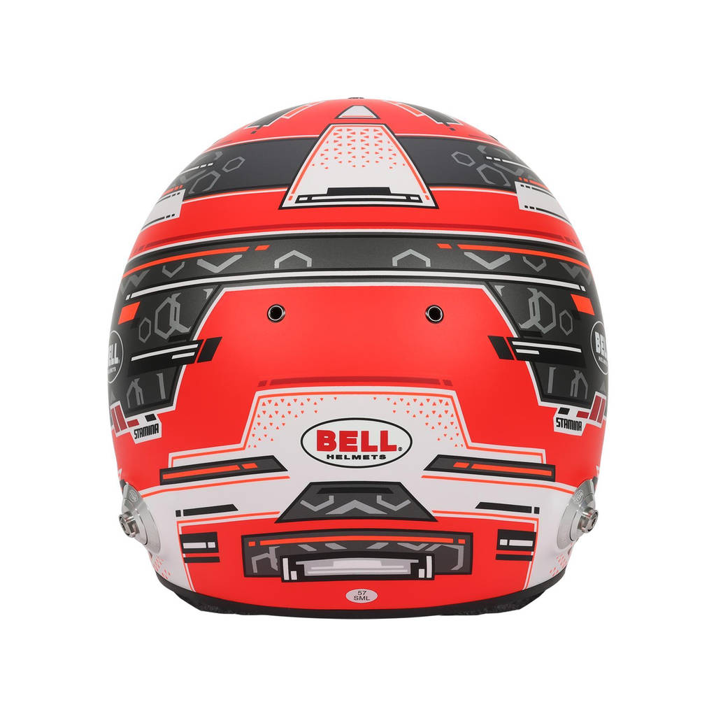 BELL 1310B86 Закритий шолом RS7 Pro Stamina HANS, Антрацит / Аквамарин, FIA 8859-2024 / SA2020, Розмір 59 (7 3/8) Photo-8