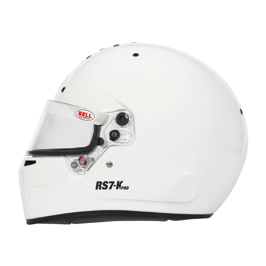 BELL 1310C12 Шолом для картингу RS7-K, Білий, FIA 8878-2024 / K2020, Розмір M (58-59) Photo-4