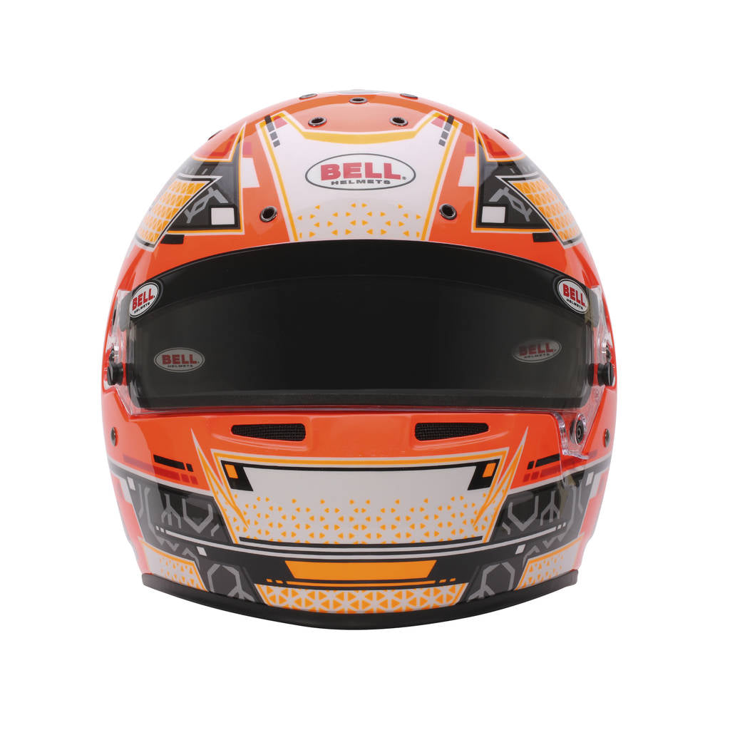 BELL 1310C01 Шолом для картингу RS7-K Stamina, Антрацит / Жовтий, FIA 8878-2024 / K2020, Розмір S (57 -58) Photo-8