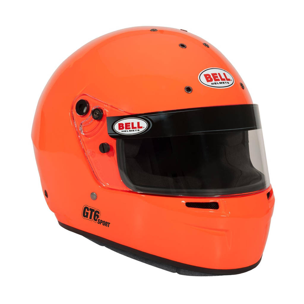BELL 1457021 Powerboat Helmet GT6 Sport, Помаранчевий, FIA 8859-2024, Розмір XS (55-56) Photo-6