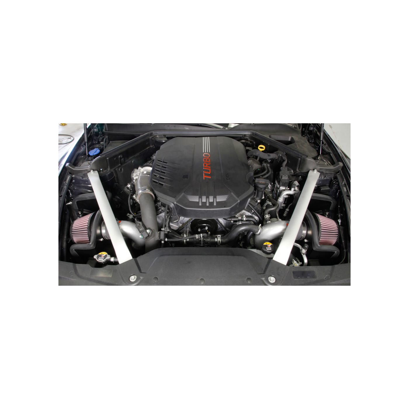 K&N 69 - 5318ts впускна система TYPHOON для KIA STINGER V6-3.3 L F / I, 2018 Photo-3