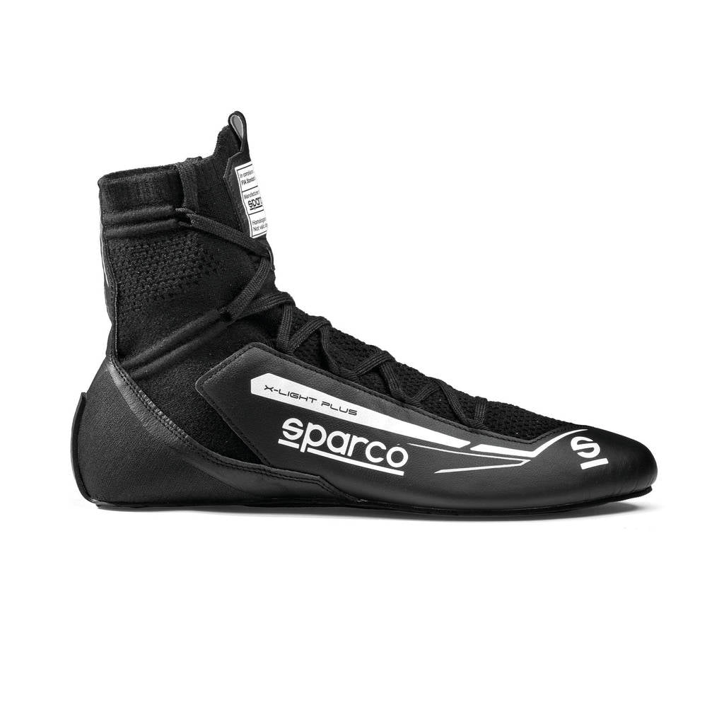 SPARCO BRB0003B0K06043 Черевики для перегонів X-Light Plus, Чорний / Білий, Розмір 43 Photo-1