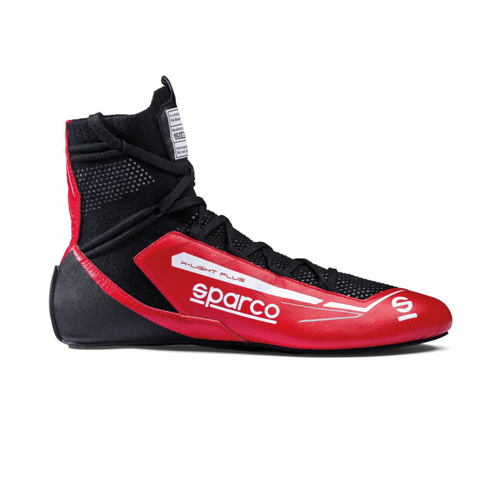 SPARCO BRB0003B0R27045 Черевики для перегонів X-Light Plus, Червоний / Чорний, Розмір 45 Photo-1