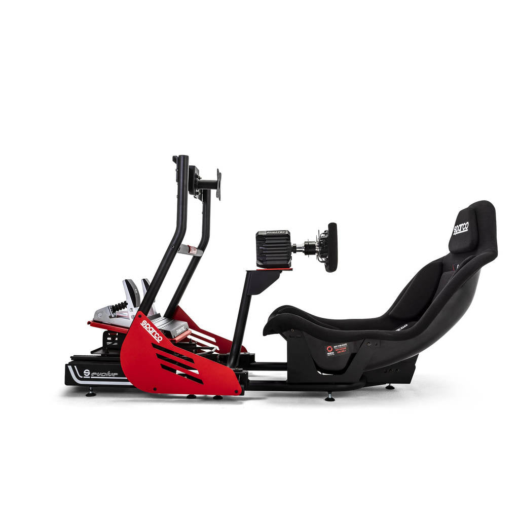SPARCO BGD0004B0K0100N Гоночний симулятор Formula Evolve GP Rig I, Чорний Photo-1