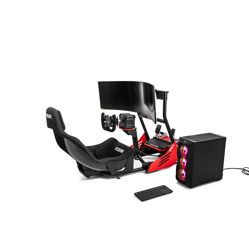 SPARCO BGD0003B0K0100N Гоночний симулятор Formula Evolve GP Rig II, Чорний Photo-0