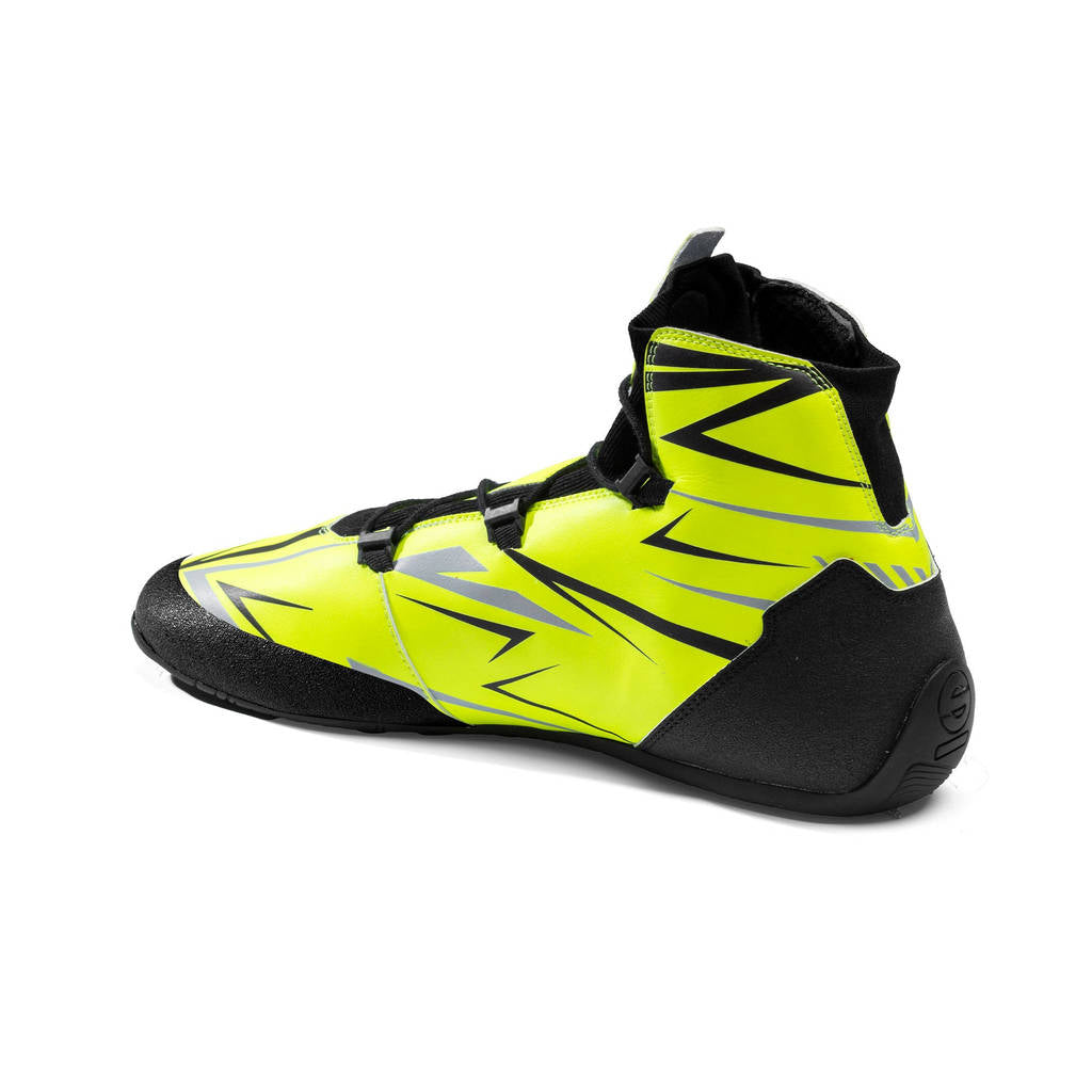 SPARCO BKB0003B0Y04041 Взуття для картингу K-Rapid Laces, Флуо Жовтий / Чорний, Розмір 41 Photo-2