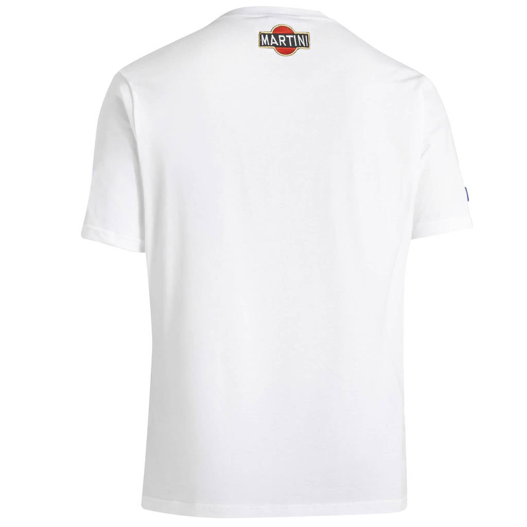 SPARCO BML0007D0W0100L Футболка Martini Racing Top Stripes, Білий, Розмір L Photo-1