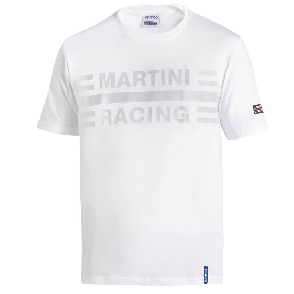 SPARCO BML0008D0W013XL Футболка Martini Racing Big Logo, Білий, Розмір 3XL Photo-0