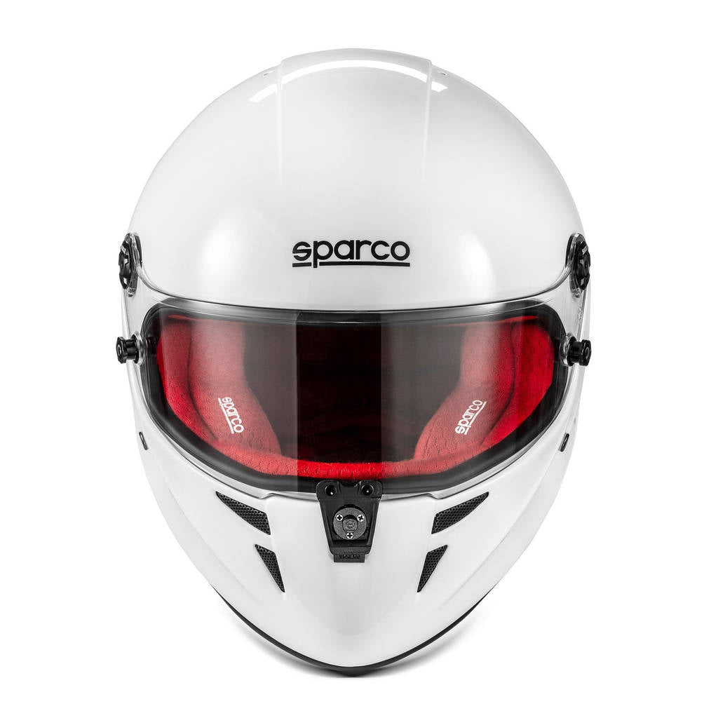 SPARCO BRH0007B0W0900S Закритий шолом Stealth RF 8859-2024, Білий / Червоний, Розмір S Photo-1