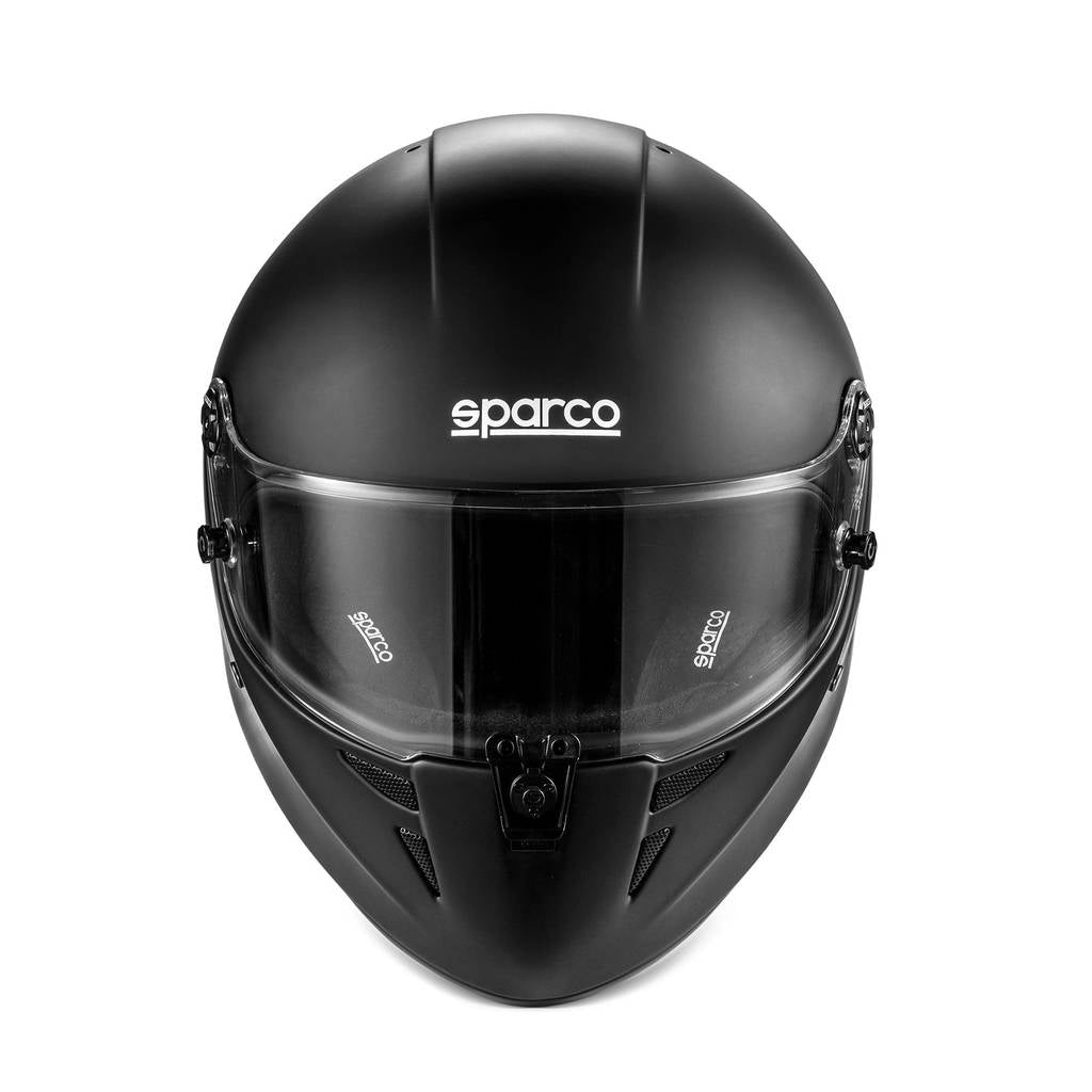 SPARCO BKH0001B0K010XS Шолом для картингу Stealth KF 8878-2024, Чорний, Розмір XS Photo-1