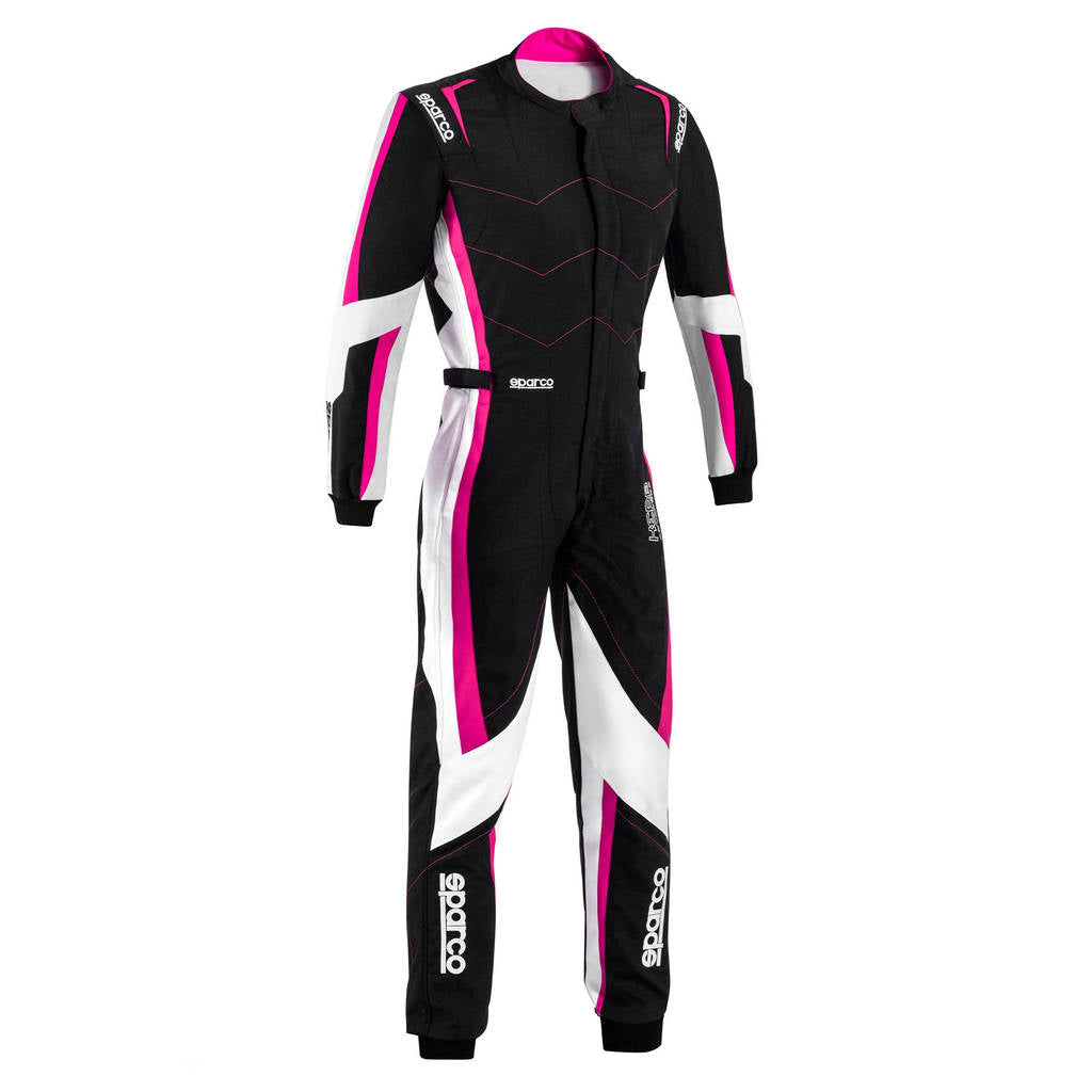 SPARCO BKS0013B0K07130 Дитячий костюм для картингу Kerb Advanced Lady, Чорний / Fuchsia, Розмір 130 Photo-0