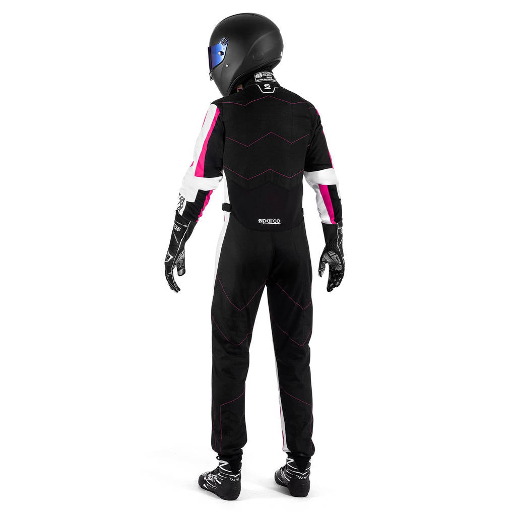 SPARCO BKS0013B0K0700L Костюм для картингу Kerb Advanced Lady, Чорний / Fuchsia, Розмір L Photo-2