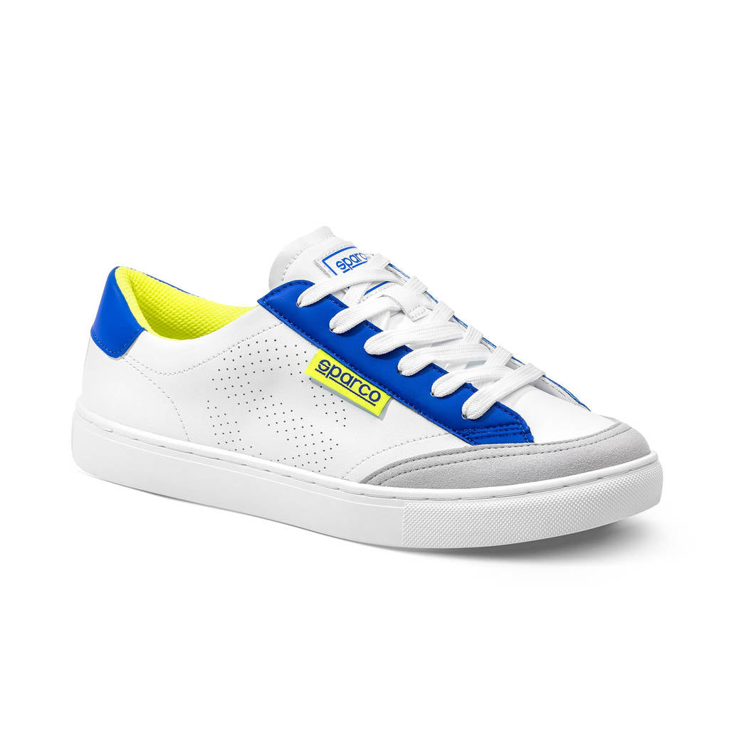 SPARCO 0012B340BAGF Кросівки S-Time, Білий / Блакитний / Жовтий Флуо, Розмір 40 Photo-0
