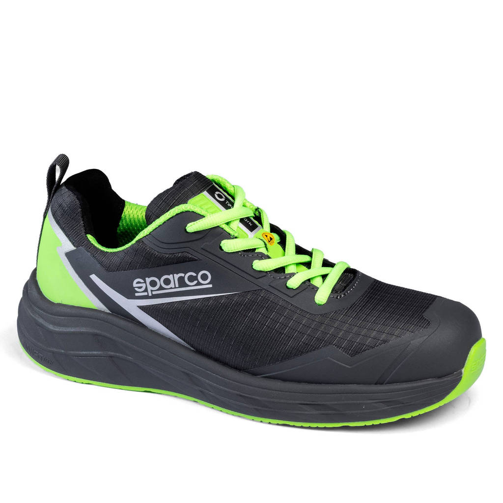 SPARCO BTB0013B0E54042 Черевики Impulse Lucas S3S, Темно-сірий / Зелений Флуо, Розмір 42 Photo-0